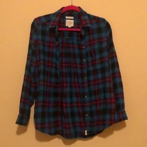 Small American Eagle Boyfriend Fit Flannel
